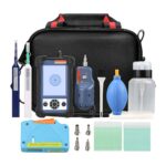 11-in-1 Optical Fiber Cleaning Tool Kit with 400x Microscope & Cleaning Pen