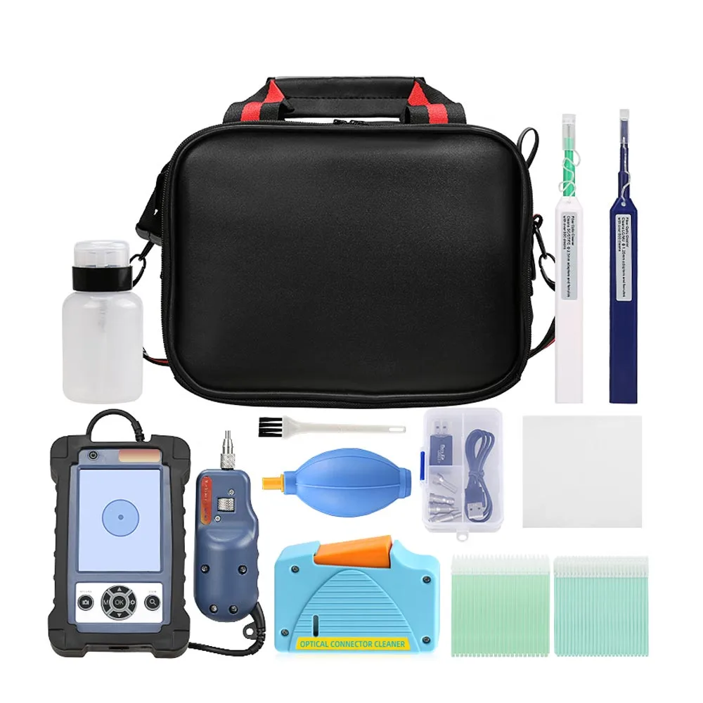 11-in-1光ファイバークリーニングツールキットすべて