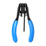 5G Fiber Optic Cable Stripper for 1/2 Core Composite Fiber Optic Cables, Anti-Slip Handle, 0.25mm & 0.9mm Coating Stripping