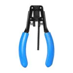 Pelacables de fibra óptica 5G para cables compuestos de fibra óptica de 1/2 núcleo, mango antideslizante, pelado de revestimiento de 0.25 mm y 0.9 mm.