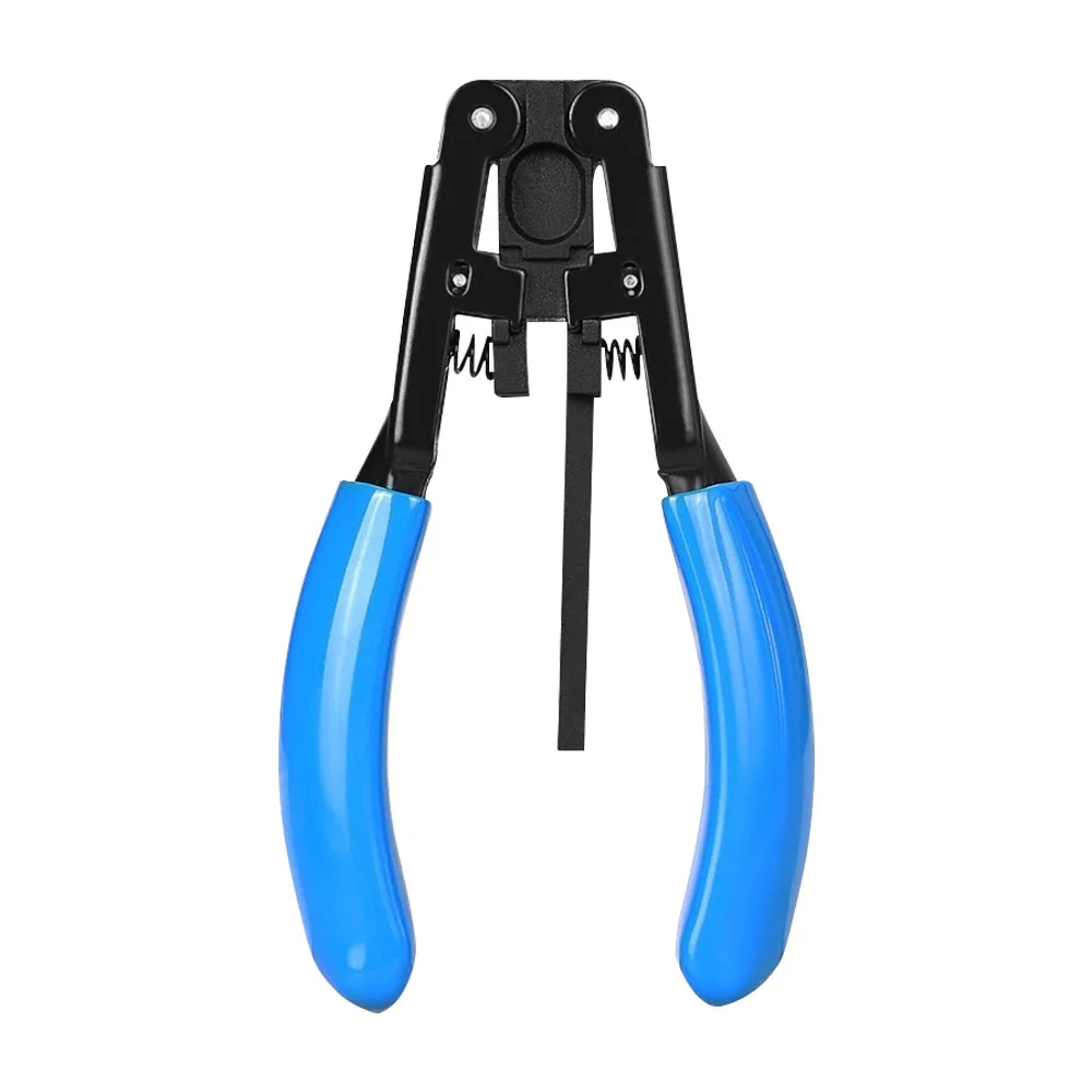 Pelacables de fibra óptica 5G para cables compuestos de fibra óptica de 1/2 núcleo, mango antideslizante, pelado de revestimiento de 0.25 mm y 0.9 mm.
