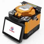 Automatic Fiber Optic Splicer Kit & Fiber Cleaver Kit boot-up status