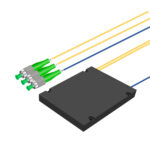 LGX Cassette PLC Splitter Module SC/UPC with SC/UPC connector detail.