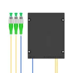 FC/APCコネクタ付きABSボックスファイバーPLCスプリッタ - 1x2～1x64構成