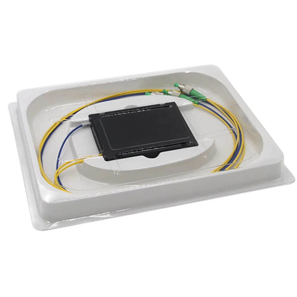 LGX カセット PLC スプリッター モジュール SC/UPC の内部構造。ファイバー レイアウトを示しています。