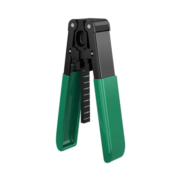 3x2mmフラットドロップケーブル用光ファイバーケーブルスリッター、滑り止めPVCハンドル、1-2芯屋内用