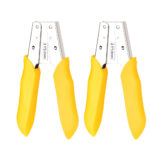 Dual-Size Cable Jacket Stripper for 4G/5G Composite Fiber Cables, 3.1x2.0mm & 2.1x1.6mm, Non-Slip Handle