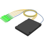 FTTH 5 SC/APC connectors PLC Splitter ABS Box