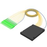 FTTH 8 SC/APC connectors PLC Splitter ABS Box