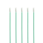 100x Fiber Optic Cleaning Swabs – Anti-Static, Lint-Free Swabs for 1.25mm 2.5mm Connectors and Optical Equipment