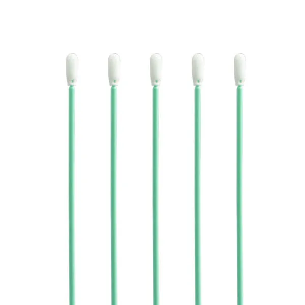 100x Fiber Optic Cleaning Swabs – Anti-Static, Lint-Free Swabs for 1.25mm 2.5mm Connectors and Optical Equipment