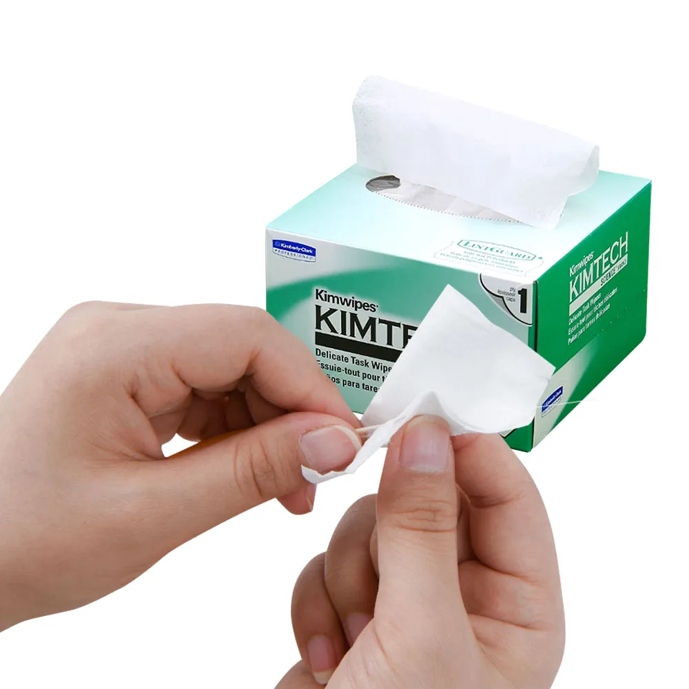 কিমটেক প্রিসিশন ফাইবার অপটিক ক্লিনিং ওয়াইপস