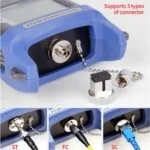 Pengukur Daya Optik G1 -70~+10dBm 800-1700nm 3 jenis konektor