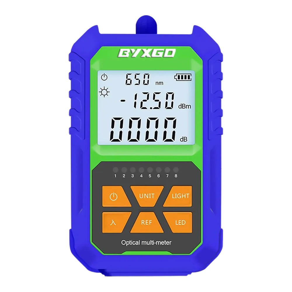 G5 3-in-1 Fiber Optic Light Meter: Power Meter, LED lighting, Fiber to RJ45 Cable Tester