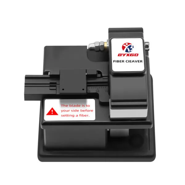 Ferramenta de clivagem de cabos de fibra óptica G6 com lâmina de longa duração para juntas a quente e a frio.