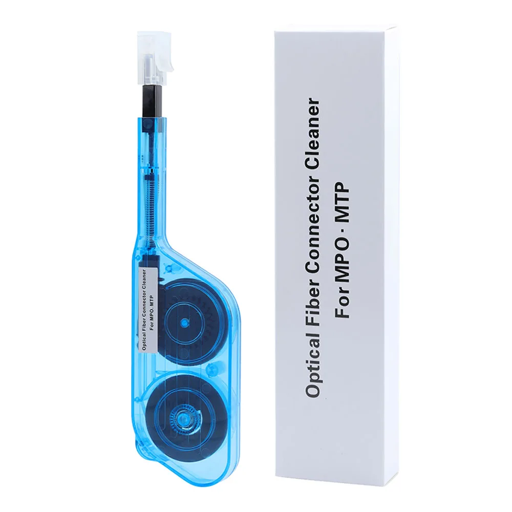 Penna per la pulizia dei connettori in fibra ottica per nastri MPO/MTP a 12 fibre, confezione da 600 pulizie