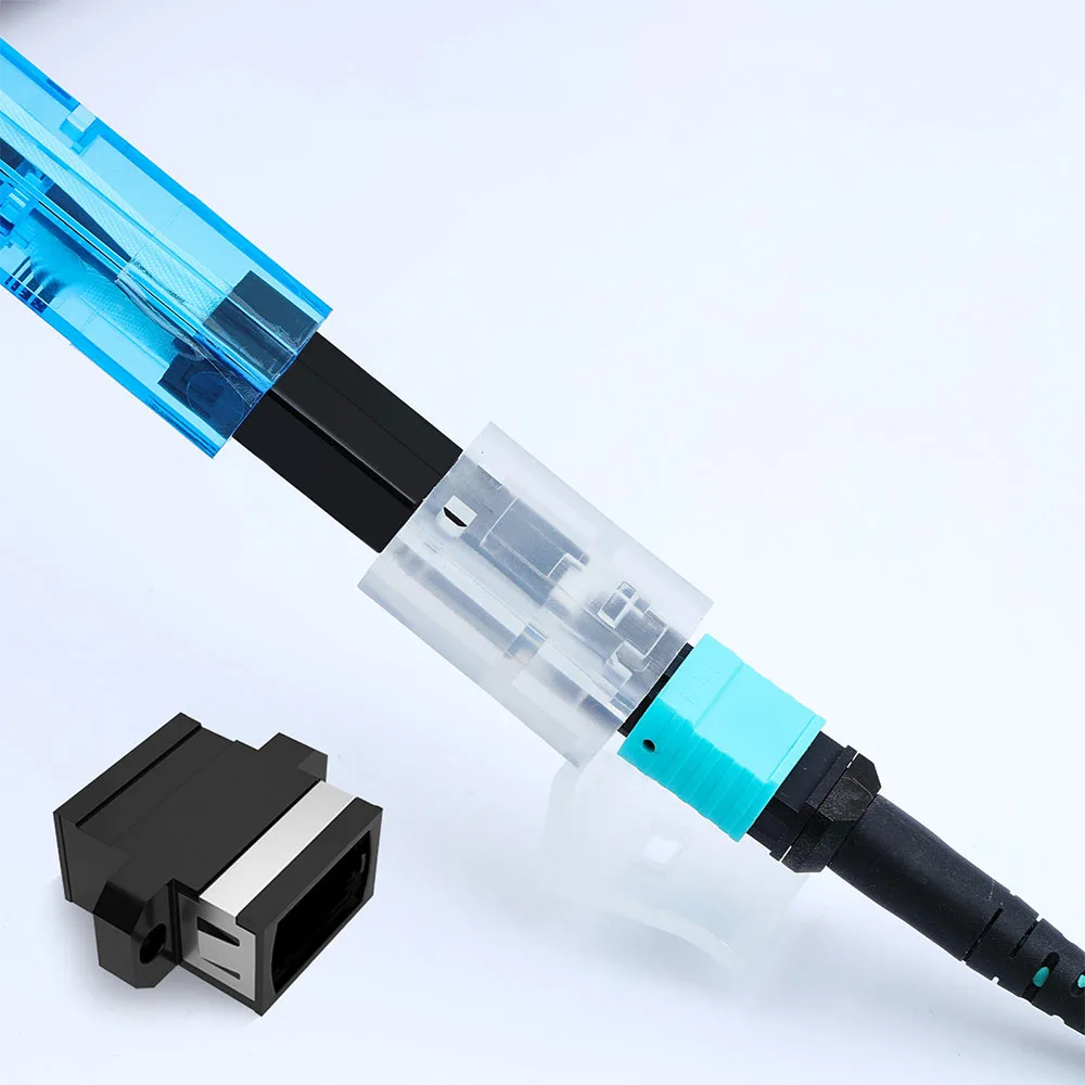Kit de ferramentas de limpeza de fibra óptica 14 em 1 com MPO