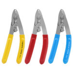 Fiber Optic Stripper Stainless Steel Three-Hole Miller Pliers