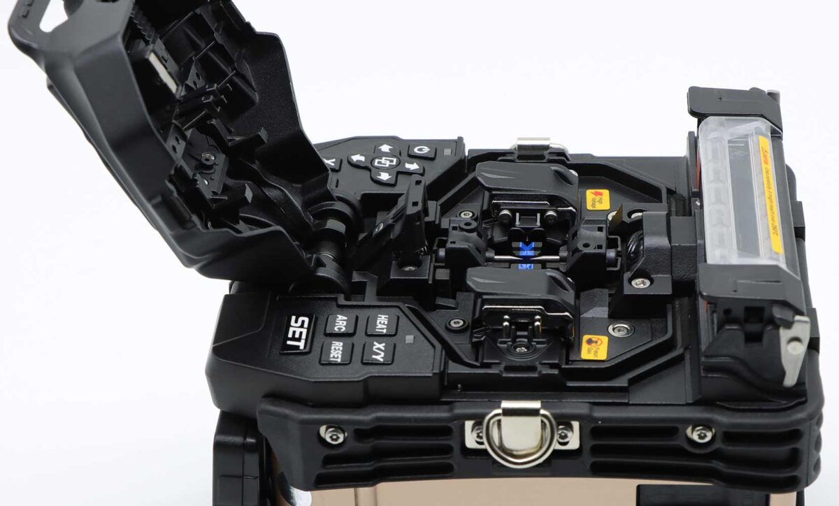 Tumtec V9+ HD Fusion Splicer Internal Structure
