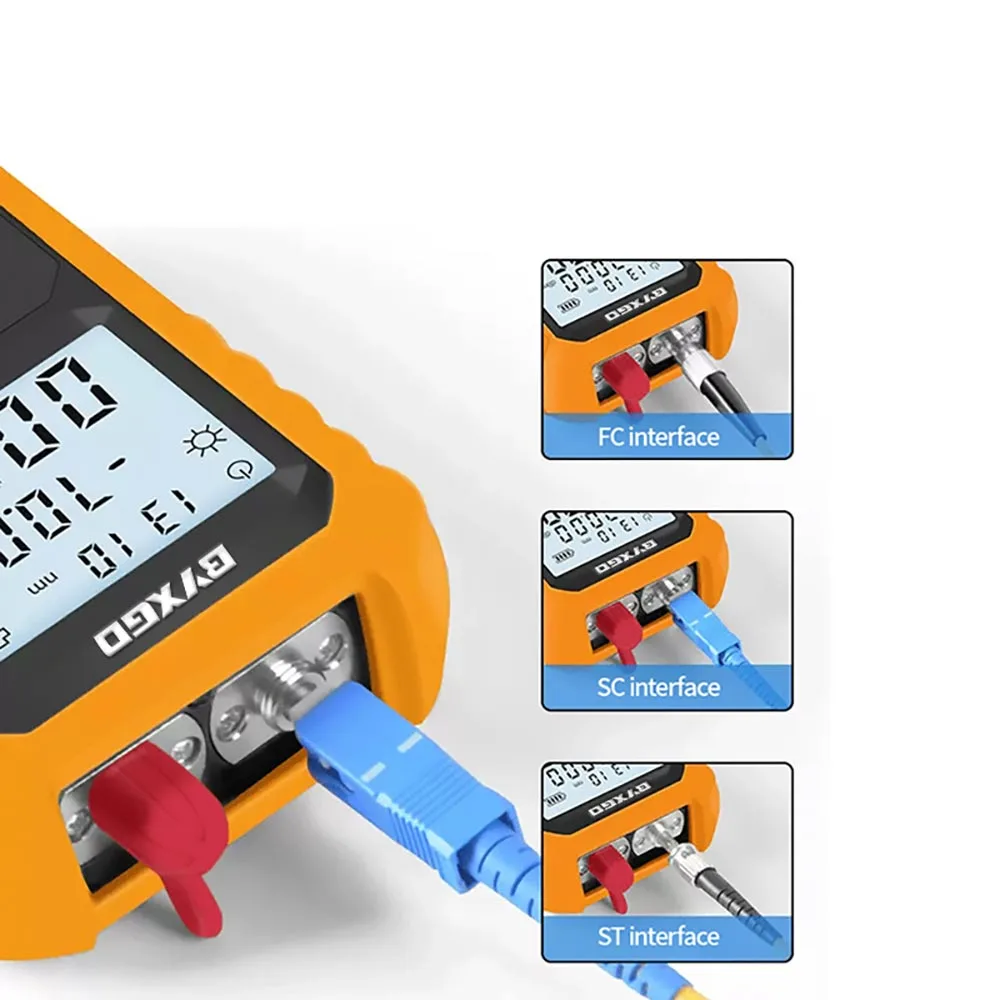 Testeur de câbles à fibres optiques portable Y3 Mini 4 en 1, 3 types de connecteurs