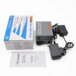 บรรจุภัณฑ์ตัวแปลงสื่อไฟเบอร์ Netlink 1 คู่