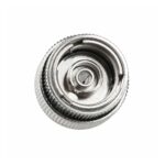 Close-up of connector on Adjustable Fiber Optic Attenuator FC-FC Type.