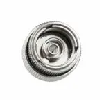 Ayarlanabilir Fiber Optik Zayıflatıcı FC-FC Tipi üzerindeki konektörün yakın çekim görüntüsü.