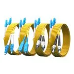 Custom Fiber Optic Cables, LC/SC/FC/ST/MU/MTRJ Connectors, Duplex Single Mode OS2, 9/125μm