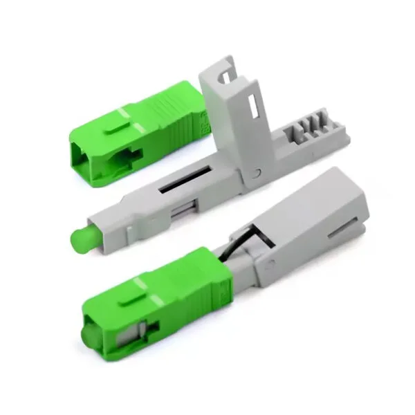 موصل سريع للألياف الضوئية FTTH SC/APC، 10 قطع/علبة نفطة، متوفر لدى الشركة المصنعة الأصلية