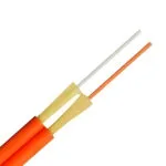 Kabel Zipcord Gentian Optik Penimbal Ketat Dupleks Rata GJFJBV 2 Teras