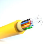 0.9mm GJFJV Tight Buffer Fiber Optic Cable – Single-Fiber Indoor, LSZH/PVC Jacket, Aramid Strength Member