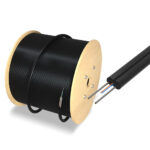 LSZH Fiber Optic Cable Coiled in Wooden Reel