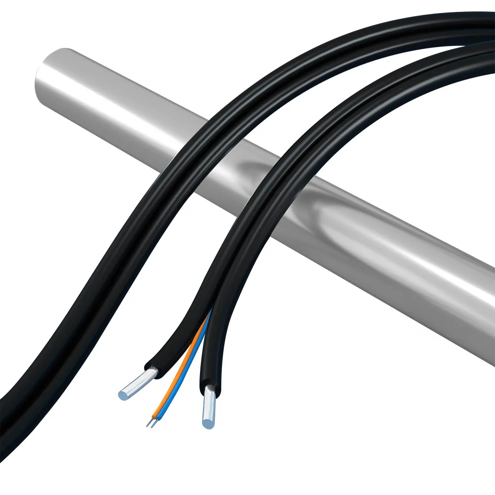 Cabo de fibra óptica com revestimento protetor LSZH