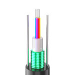 GYXTW 2, 4, 8, 12, 24 Core Central Tube Outdoor Armored Fiber Optic Cable for Cable Tray & Conduit