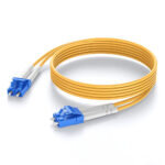 LC-LC Duplex Single Mode Fiber Patch Cable