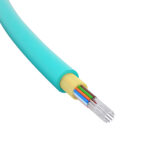OM3 24 Core Loose Tube Fiber Optic Breakout Cable Cross-Section