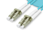 LC UPC to LC UPC Duplex Fiber Patch Jumper Cable, 2m (7ft)