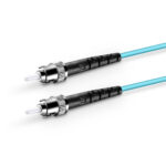 Customized OM3 Multimode Simplex Fiber Patch Cable ST-ST connectors