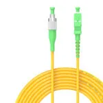 Kabel Tampalan Gentian Simplex SC/APC ke FC/APC, Mod Tunggal, 9/125, 2.0mm, Panjang Tersuai