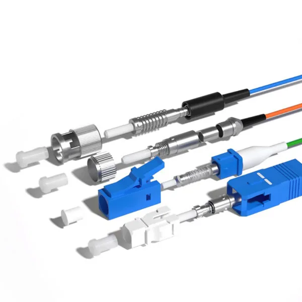 ขั้วต่อ SC-FC-ST-LC ของสายไฟเบอร์ออปติกแบบปรับแต่งได้