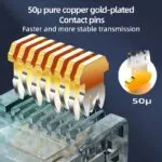 Kabel krosowy Ethernet CAT5E z podwójnym ekranowaniem i złączem RJ45