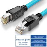 CAT6A 10Gbps LAN Cable Blue