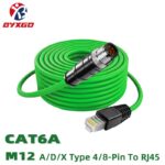 CAT6A Shielded M12 to RJ45 Cable