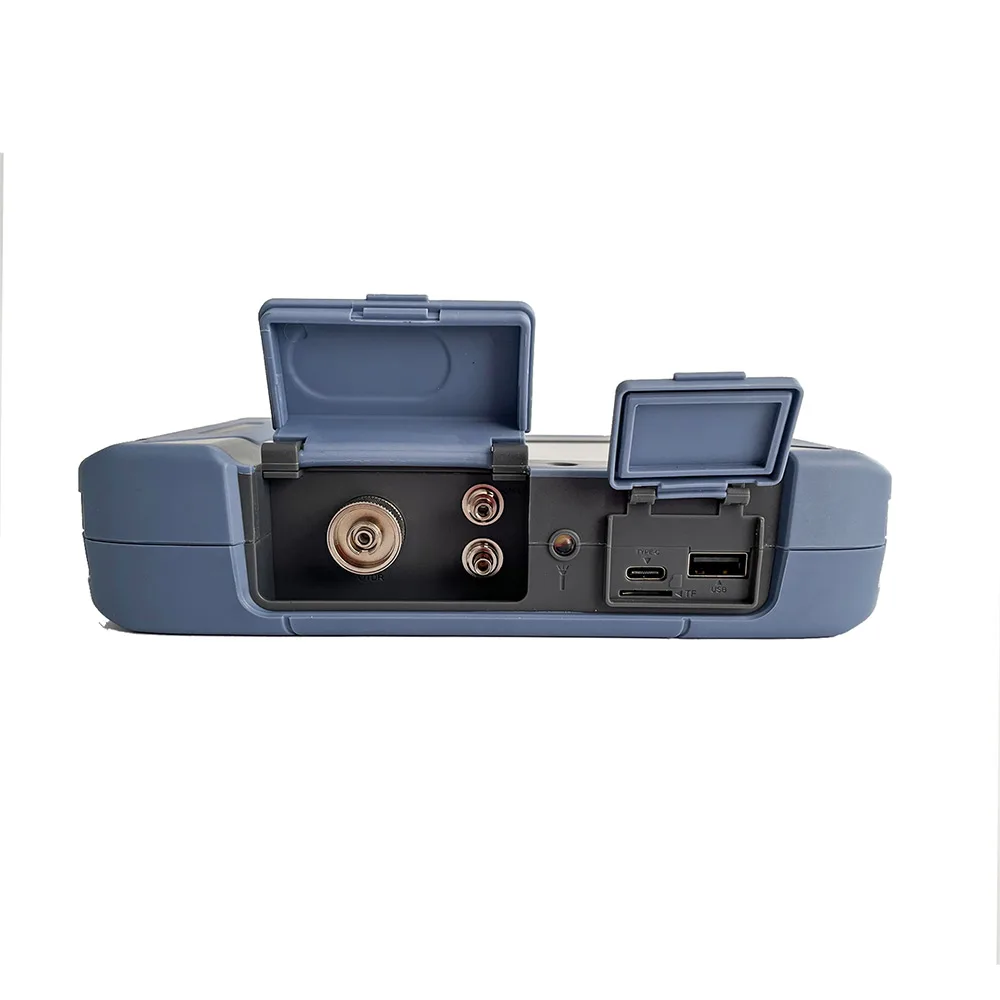 Sisi belakang NK4350 Mini-OTDR