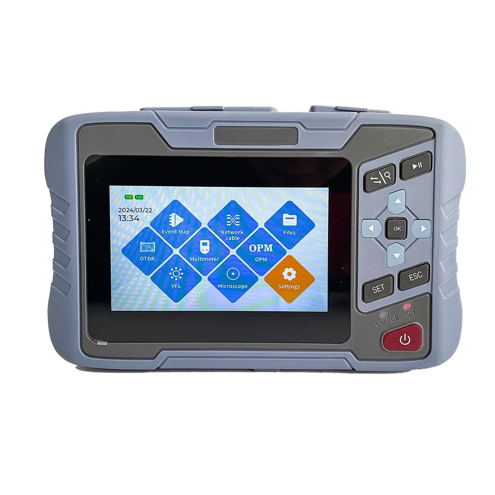 Status daya Mini-OTDR NK4350