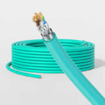 Oxygen-Free Copper 26AWG CAT6A S/FTP CM Cable - Blue
