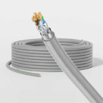 Oxygen-Free Copper 26AWG CAT6A S/FTP CM Cable - Gray