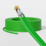 Oxygen-Free Copper 26AWG CAT6A S/FTP CM Cable - Green