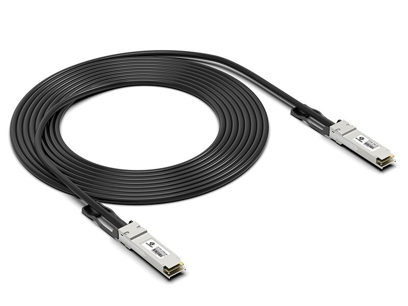 DAC cable connects two optical modules