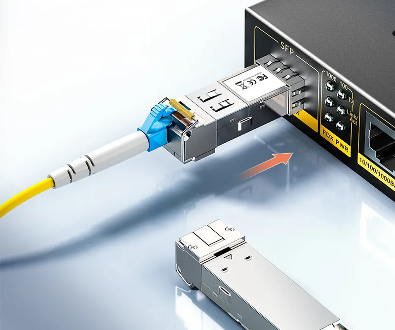 I moduli SFP 1G garantiscono la compatibilità con le reti legacy